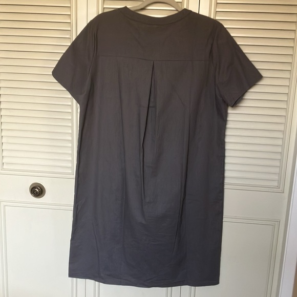 Earthy gray/brown, lightweight dress with handy side pockets. - Picture 5 of 5